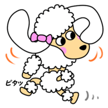 JIN-JIN Poodle Life (4th) sticker #12978998