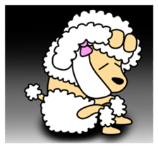 JIN-JIN Poodle Life (4th) sticker #12978999