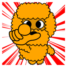 JIN-JIN Poodle Life (4th) sticker #12979001