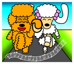 JIN-JIN Poodle Life (4th) sticker #12979018