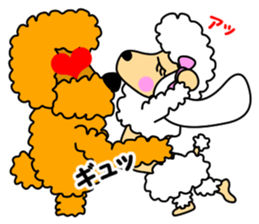 JIN-JIN Poodle Life (4th) sticker #12979020