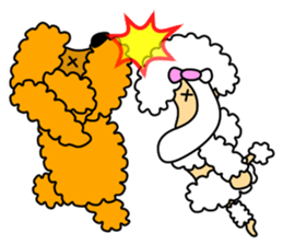 JIN-JIN Poodle Life (4th) sticker #12979021