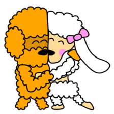 JIN-JIN Poodle Life (4th) sticker #12979022