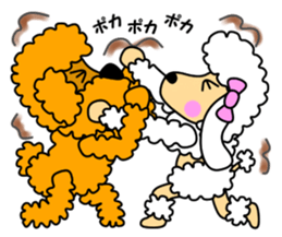 JIN-JIN Poodle Life (4th) sticker #12979025