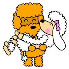 JIN-JIN Poodle Life (4th) sticker #12979026