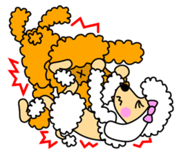 JIN-JIN Poodle Life (4th) sticker #12979027