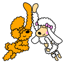 JIN-JIN Poodle Life (4th) sticker #12979030