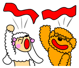 JIN-JIN Poodle Life (4th) sticker #12979035