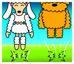 JIN-JIN Poodle Life (4th) sticker #12979037