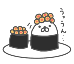 sushi & seal 3 sticker #12979119