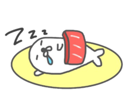 sushi & seal 3 sticker #12979122
