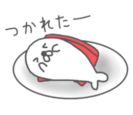 sushi & seal 3 sticker #12979124