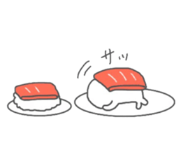 sushi & seal 3 sticker #12979127