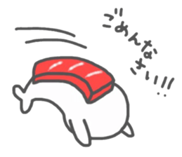 sushi & seal 3 sticker #12979132