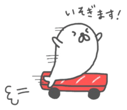 sushi & seal 3 sticker #12979134