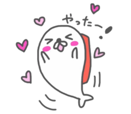 sushi & seal 3 sticker #12979137