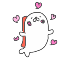 sushi & seal 3 sticker #12979139