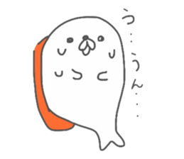 sushi & seal 3 sticker #12979144