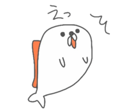 sushi & seal 3 sticker #12979145