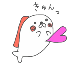 sushi & seal 3 sticker #12979151