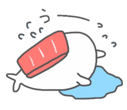 sushi & seal 3 sticker #12979152