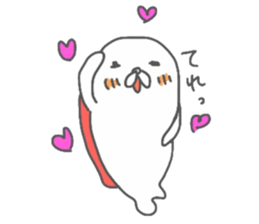 sushi & seal 3 sticker #12979153