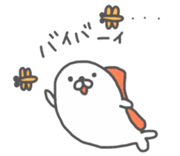 sushi & seal 3 sticker #12979154