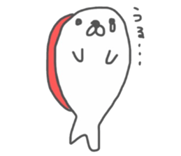 sushi & seal 3 sticker #12979156