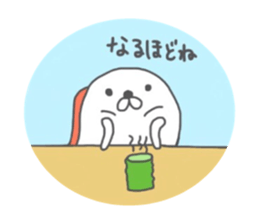 sushi & seal 3 sticker #12979157