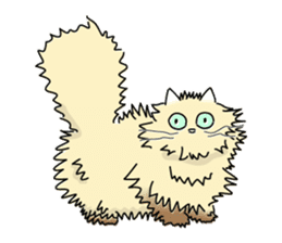Cheeky Persian Cat Vol.3 sticker #12979640