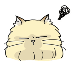 Cheeky Persian Cat Vol.3 sticker #12979641