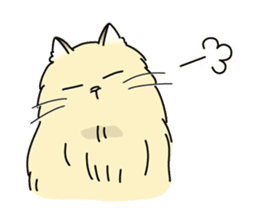 Cheeky Persian Cat Vol.3 sticker #12979652
