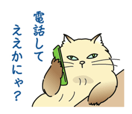 Cheeky Persian Cat Vol.3 sticker #12979653