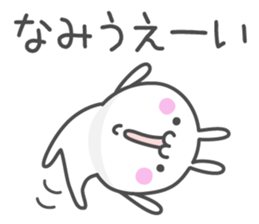 NAMI's basic pack,cute rabbit sticker #12980590