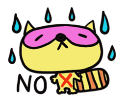 Strange raccoon2 sticker #12980639
