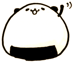 omusubi-panda sticker #12980799