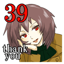 Cute Moe School Girls and Teachers sticker #12980925