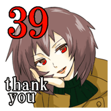 Cute Moe School Girls and Teachers sticker #12980925