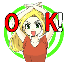 Cute Moe School Girls and Teachers sticker #12980926