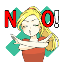 Cute Moe School Girls and Teachers sticker #12980927