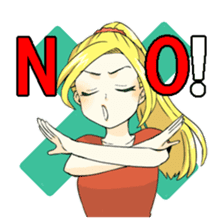 Cute Moe School Girls and Teachers sticker #12980927