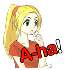 Cute Moe School Girls and Teachers sticker #12980929