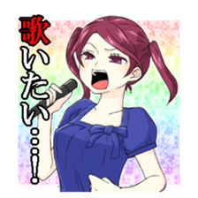 Cute Moe School Girls and Teachers sticker #12980940