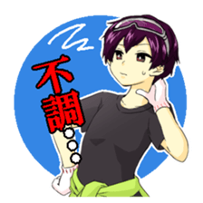 Cute Moe School Girls and Teachers sticker #12980946