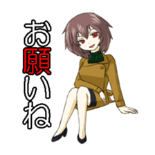 Cute Moe School Girls and Teachers sticker #12980949