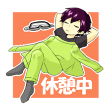 Cute Moe School Girls and Teachers sticker #12980957