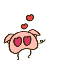 Nose of the pig sticker #12981054