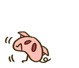 Nose of the pig sticker #12981055