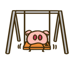 Nose of the pig sticker #12981070