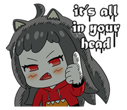 Zombie Days 3 : Cute sticker #12981122